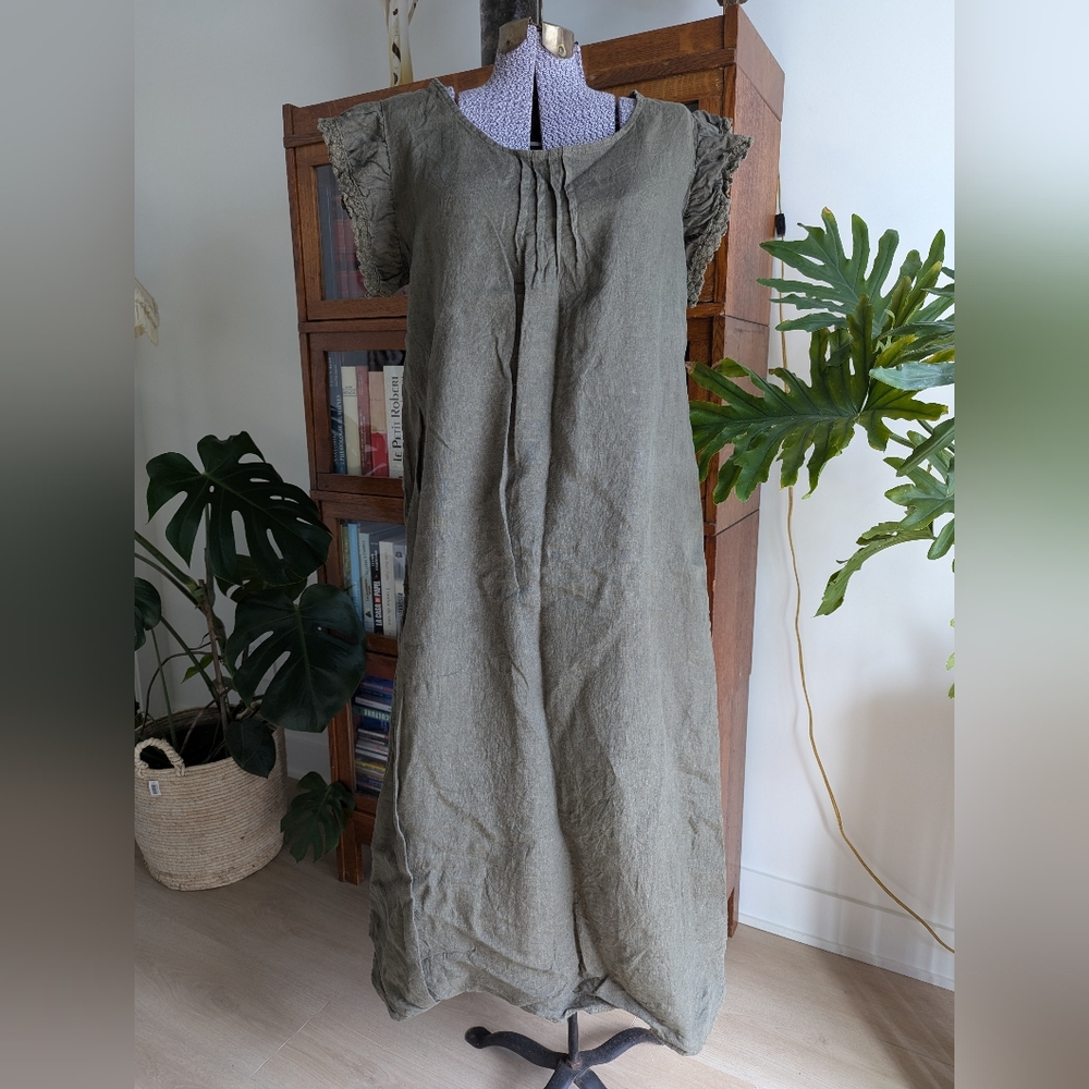 Olive Green Maxi Dress